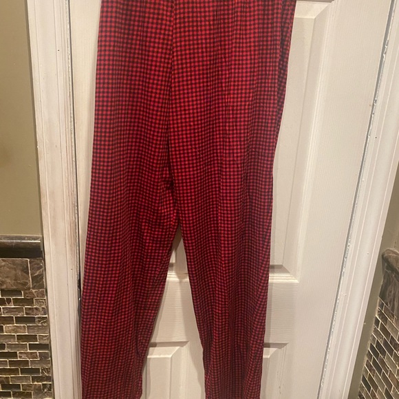 Charter Club NWT 2 Piece PJ Set Shirt & Pants Tiny Buffalo Check - Picture 7 of 7